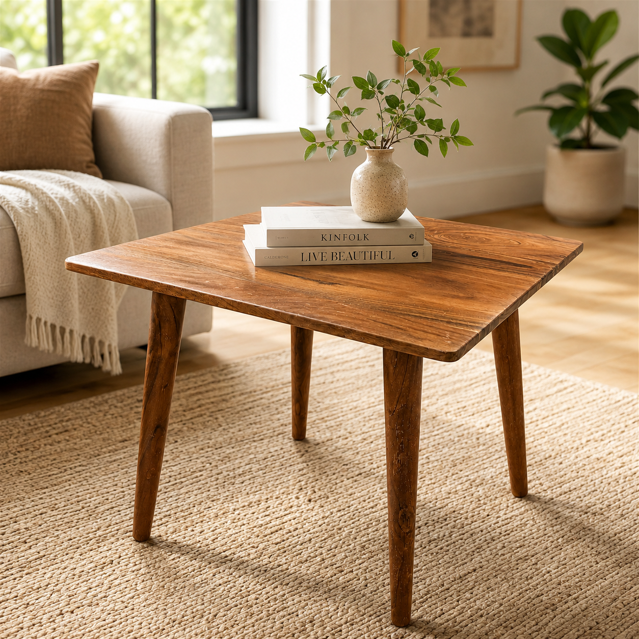 Square Foldable Side Table