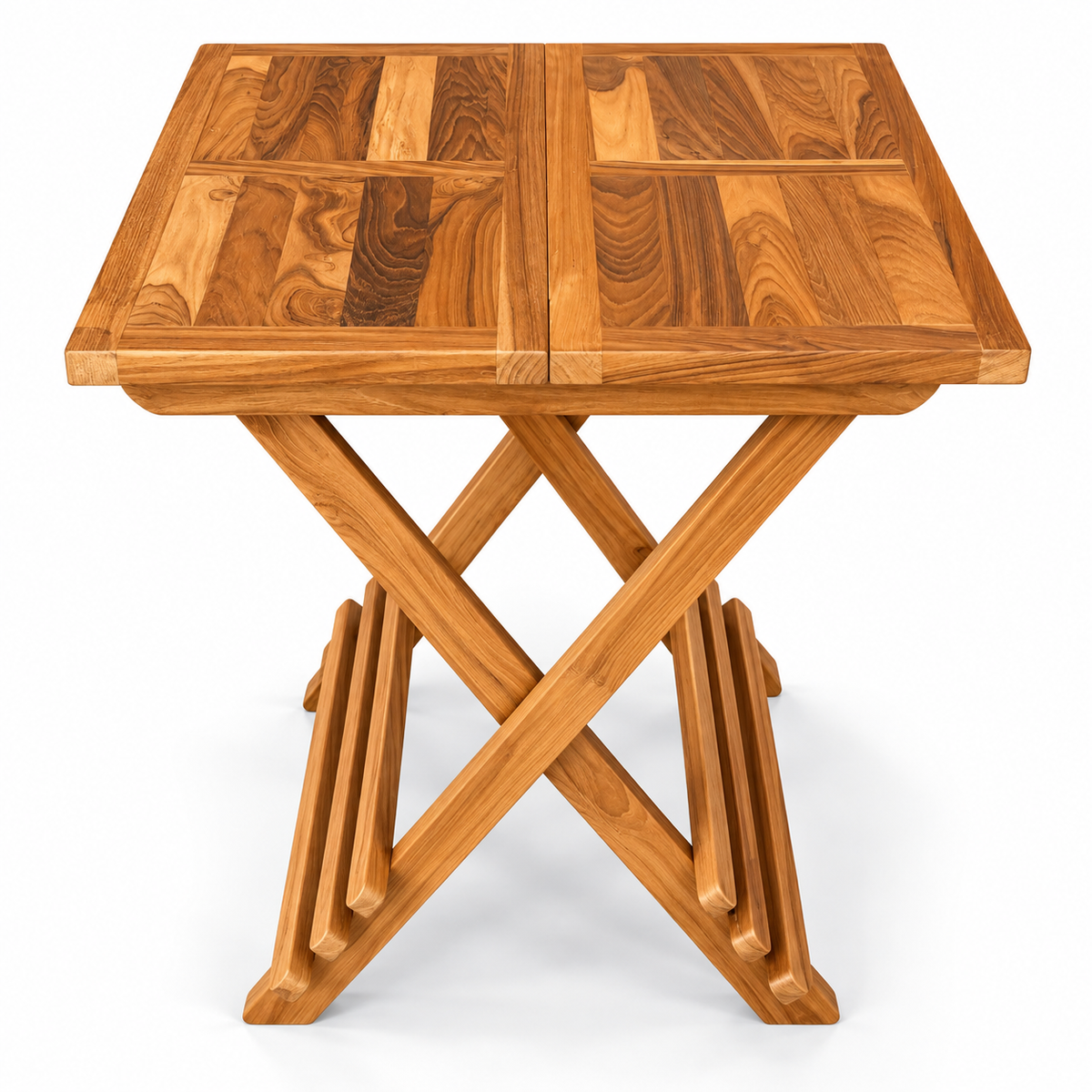 Teak Solid Wood Folding Dining Set