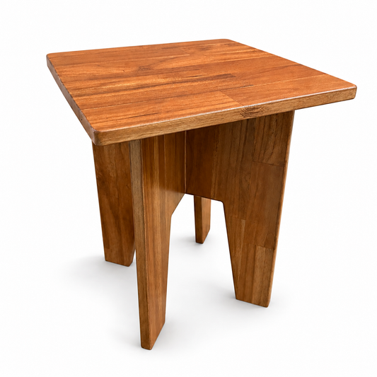 Square Side Table- Solid Wood